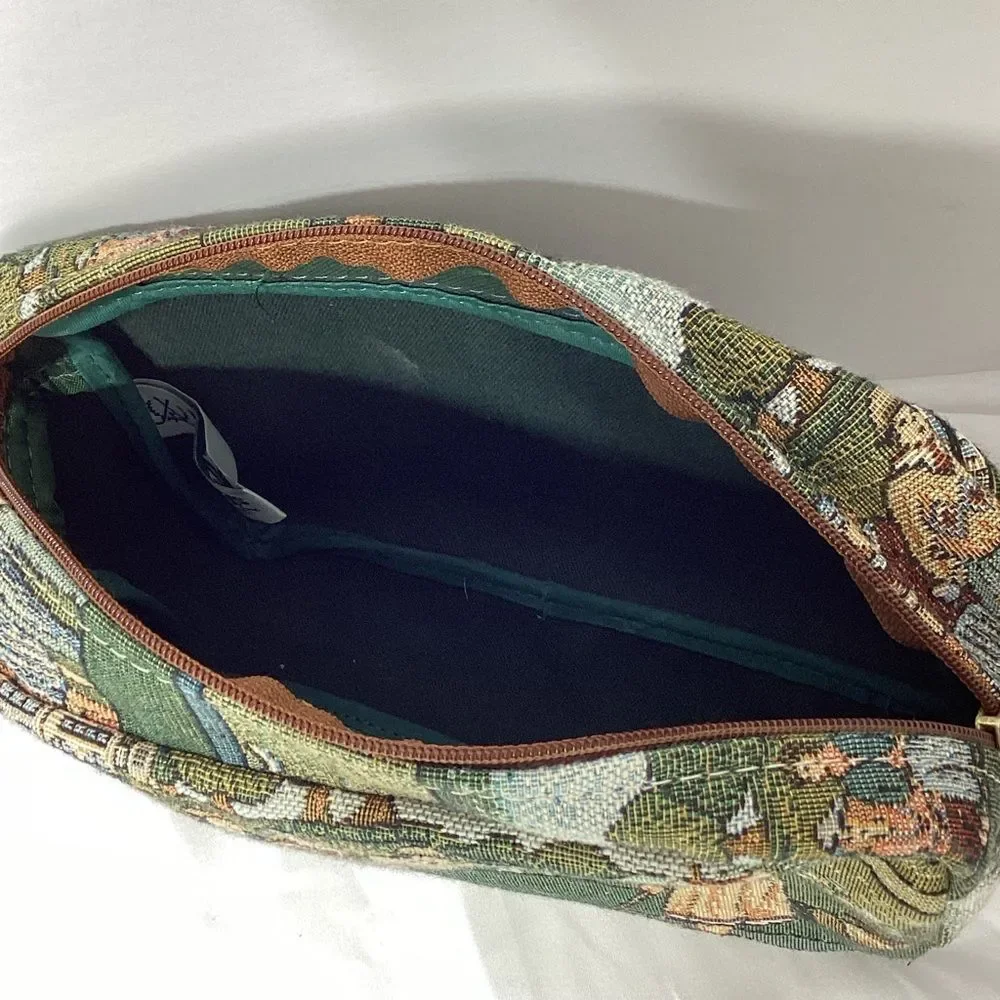 Holdings Brand Golf Theme Tapestry Bag With Side Clip Golf Ball Bag